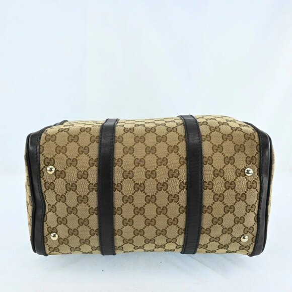 Authentic GUCCI Sherry Line Boston Bag GG Canvas bsj630-112725 - Picture 11 of 16